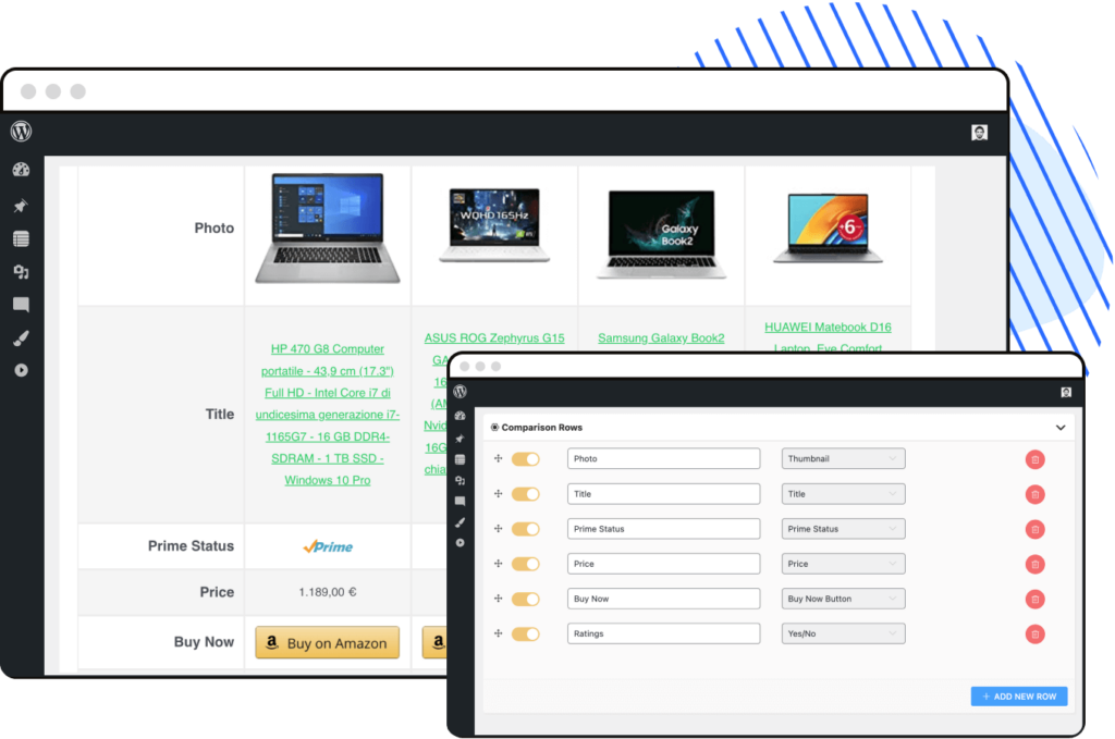 Product Tables